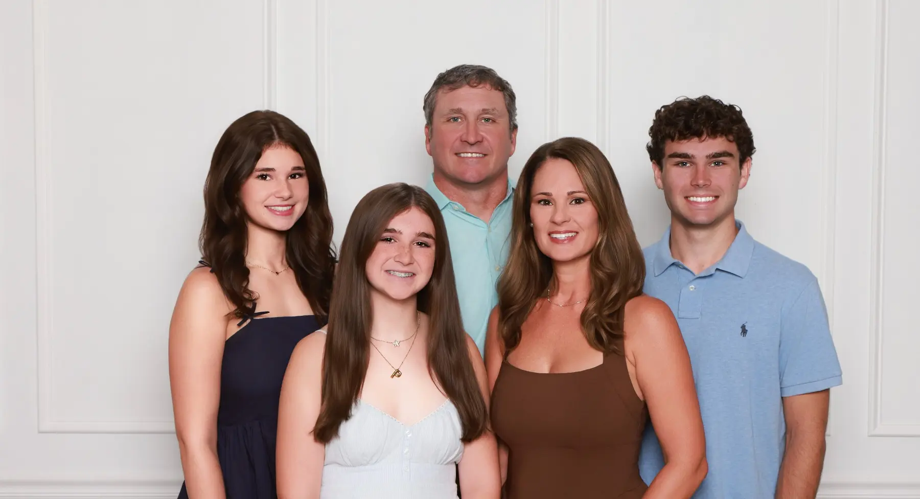 Dr. Alan McGinnis with his family